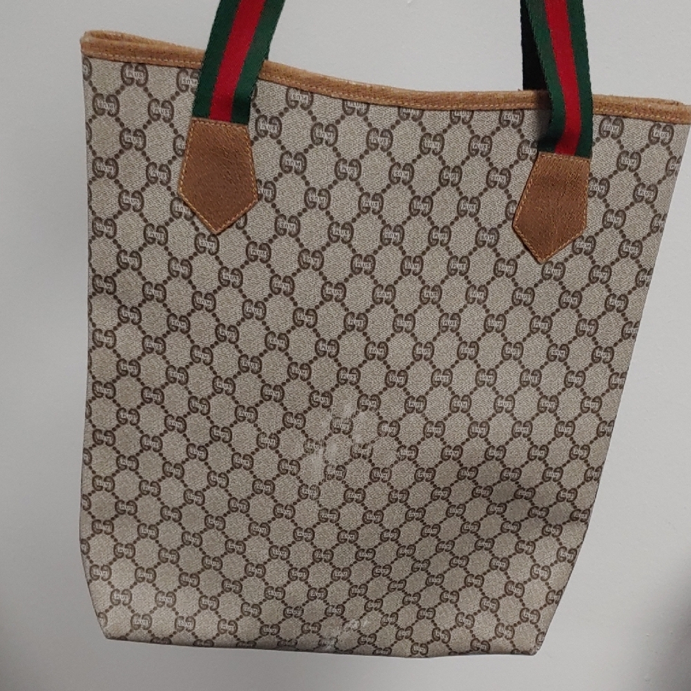 Gucci Beige and Brown Women's Tote Bag - Picture 3 of 9